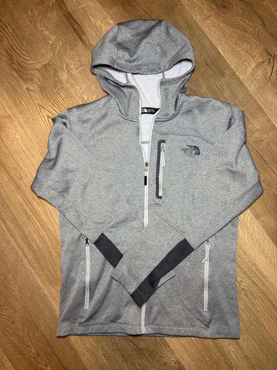 The North Face Other - The North Face Gray Hooded Performance Zip Jacket